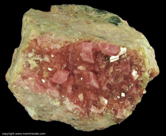 Mineral Specimen: Rhodochrosite from Emma Mine, Butte, Butte District, Silver Bow County, Montana, USA