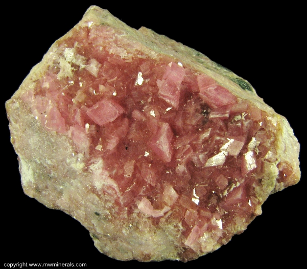 Mineral Specimen: Rhodochrosite from Emma Mine, Butte, Butte District, Silver Bow County, Montana, USA