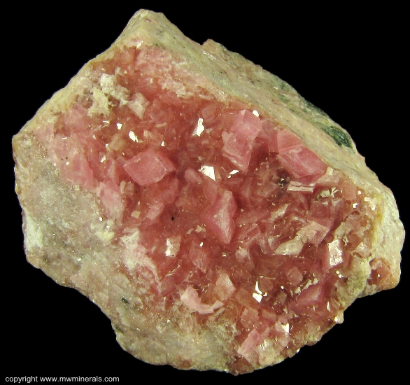Mineral Specimen: Rhodochrosite from Emma Mine, Butte, Butte District, Silver Bow County, Montana, USA
