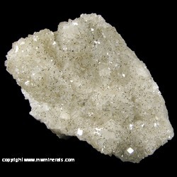 Minerals Specimen: Marcasite Crystals on Calcite Crystals from Linwood Mine, Buffalo, Scott Co., Iowa Minerals Specimen: Marcasite Crystals on Calcite Crystals from Linwood Mine, Buffalo, Scott Co., Iowa
