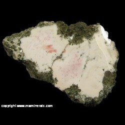 Mineral Specimen: Datolite from Evergreen Mine, Ontanogan Co., Michigan Mineral Specimen: Datolite from Evergreen Mine, Ontanogan Co., Michigan