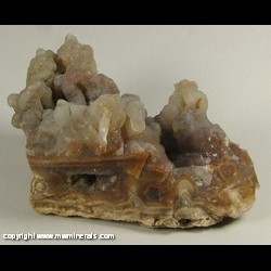 Mineral Specimen: Tube Agate from Flaming Gorge area, Wyoming