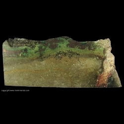 Minerals Specimen: Copper, Silver, Cuprite and Chrysocolla from Chimney Rock Quarry, Bridgewater Township, Somerset County, New Jersey, USA Minerals Specimen: Copper, Silver, Cuprite and Chrysocolla from Chimney Rock Quarry, Bridgewater Township, Somerset County, New Jersey, USA