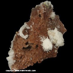 Minerals Specimen: Selenite with Unidentified Yellow Spheres Encased in Selenite from Bisbee, Warren Dist., Cochise Co., Arizona Minerals Specimen: Selenite with Unidentified Yellow Spheres Encased in Selenite from Bisbee, Warren Dist., Cochise Co., Arizona