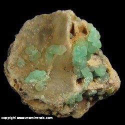Minerals Specimen: Smithsonite Rice Crystals from Chihuahua, Mexico