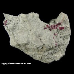 Mineral Specimen: Red Beryl (Bixbyite) from Violet Claims, Wah Wah Mountains, Beaver County, Utah, USA Mineral Specimen: Red Beryl (Bixbyite) from Violet Claims, Wah Wah Mountains, Beaver County, Utah, USA