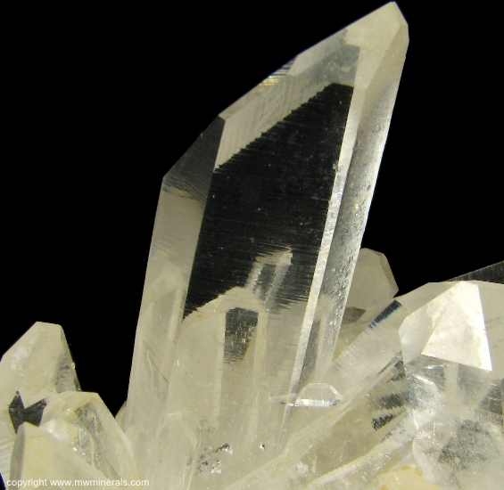 Mineral Specimen: Quartz Crystal Cluster from Jackpot Mine, Pulaski County, Arkansas