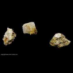Minerals Specimen: Gold in Quartz from Bobjo Mine, Clearwater Lake, Ontario Minerals Specimen: Gold in Quartz from Bobjo Mine, Clearwater Lake, Ontario