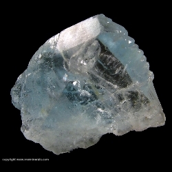Minerals Specimen: Blue Topaz from Teixerinha mine, Itinga, Jequitinhonha Valley, Minas Gerais, Brazil Minerals Specimen: Blue Topaz from Teixerinha mine, Itinga, Jequitinhonha Valley, Minas Gerais, Brazil