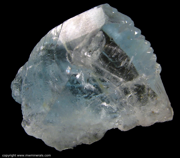 Mineral Specimen: Blue Topaz from Teixerinha mine, Itinga, Jequitinhonha Valley, Minas Gerais, Brazil