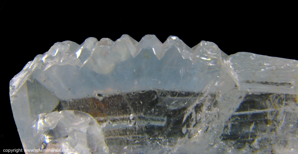 Mineral Specimen: Blue Topaz from Teixerinha mine, Itinga, Jequitinhonha Valley, Minas Gerais, Brazil