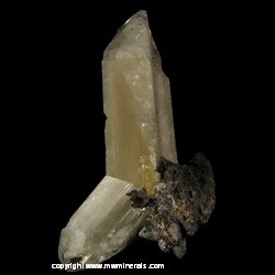 Mineral Specimen: Cerussite Twin from Tsumeb Mine, Namibia Mineral Specimen: Cerussite Twin from Tsumeb Mine, Namibia
