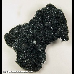 Mineral Specimen: Hematite variety Specularite from Florence Mine, Egremont, West Cumberland Iron Field, Cumbria, England