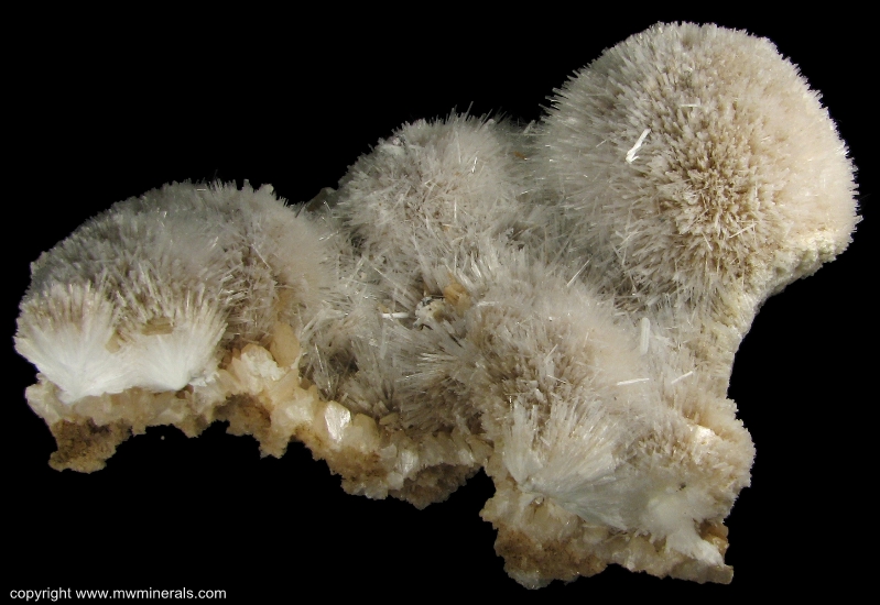 Mineral Specimen: Mesolite from Kannad, Aurangabad District, Maharashtra, India