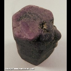 Mineral Specimen: Ruby Corundum, Biotite from Mysore District, Karnataka, India