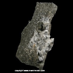 Minerals Specimen: Mordenite in Basalt from Coney Grade Site, Santa Monica Mts., Ventura Co., California Minerals Specimen: Mordenite in Basalt from Coney Grade Site, Santa Monica Mts., Ventura Co., California
