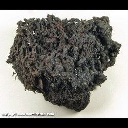 Mineral Specimen: Cuprite on Copper Crystals from Bisbee, Cochise Co., Arizona, USA Mineral Specimen: Cuprite on Copper Crystals from Bisbee, Cochise Co., Arizona, USA