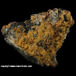Minerals Specimen: Ankerite and Druze Quartz on Sphalerite variety: Marmatite from Nentsberry Haggs Mine, Nent Valley, Alston Moor District, Cumbria, England Minerals Specimen: Ankerite and Druze Quartz on Sphalerite variety: Marmatite from Nentsberry Haggs Mine, Nent Valley, Alston Moor District, Cumbria, England