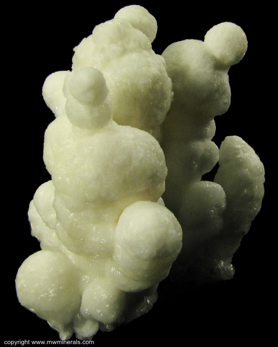 Mineral Specimen: Calcite Fingers from Southwest Mine, Bisbee, Warren District, Mule Mountains, Cochise County, Arizona