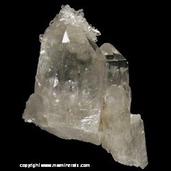 Mineral Specimen: Quartz from Montgomery Co., Arkansas Mineral Specimen: Quartz from Montgomery Co., Arkansas