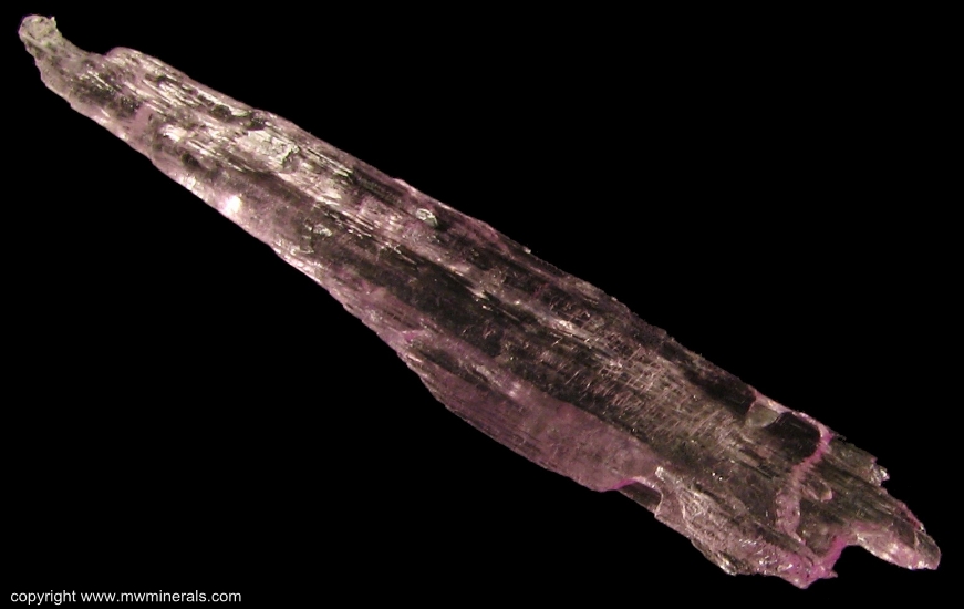 Mineral Specimen: Kunzite (Spodumene) from Urucum Mine, Galileia, Minas Gerais, Brazil