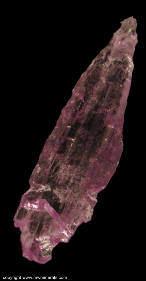 Mineral Specimen: Kunzite (Spodumene) from Urucum Mine, Galileia, Minas Gerais, Brazil