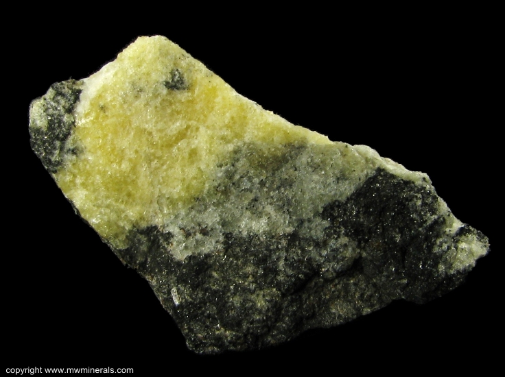 Mineral Specimen: Cancrinite from Kirov Mine, Mt. Kukisvumchorr, Khibiny Massif, Kola Peninsula, Murmanskaja Oblast, Northern Region, Russia