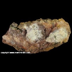 Minerals Specimen: Chloragyrite from Tonopah Divide Mine, Tonopah, Tonopah District, San Antonio Mts, Nye Co., Nevada Minerals Specimen: Chloragyrite from Tonopah Divide Mine, Tonopah, Tonopah District, San Antonio Mts, Nye Co., Nevada