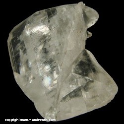 Mineral Specimen: Twiined Calcite from Guanajuato, Mexico
