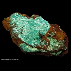 Minerals Specimen: Aurichalcite from Mina Ojuela, Mapimi,Durnago, Mexico