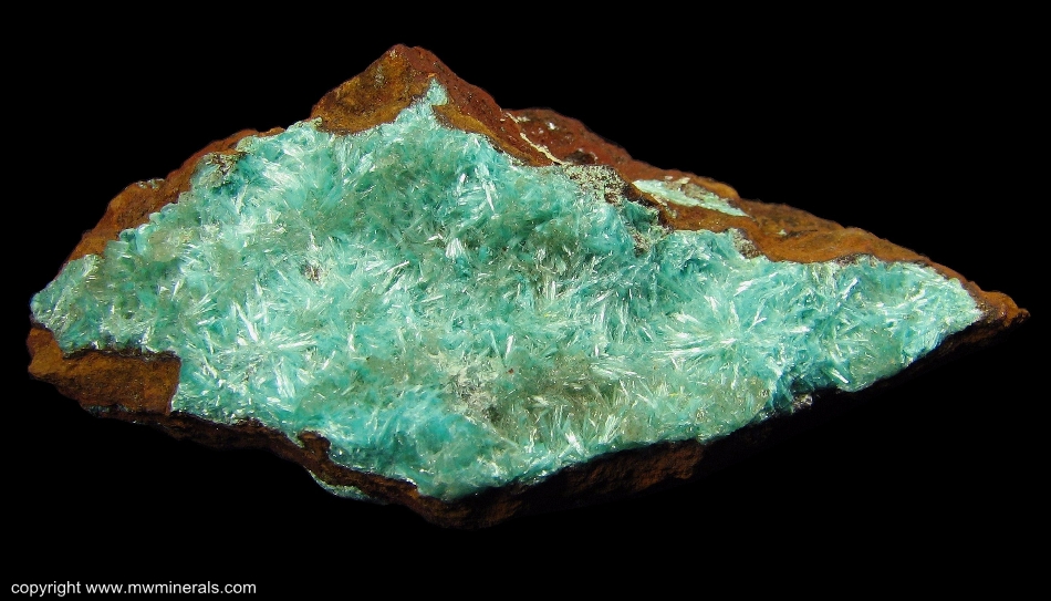 Mineral Specimen: Aurichalcite from Mina Ojuela, Mapimi, Durango, Mexico
