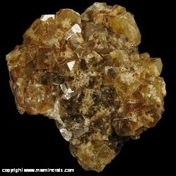 Mineral Specimen: Fluorite with Included Quartz and Chalcopyrite from Hilton Mine, Scordale, Hilton, Escarpment District, Cumbria, England Mineral Specimen: Fluorite with Included Quartz and Chalcopyrite from Hilton Mine, Scordale, Hilton, Escarpment District, Cumbria, England