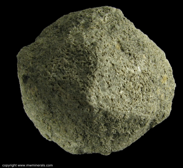 Mineral Specimen: Leucite from Magnet Cove, Hot Springs County, Arkansas