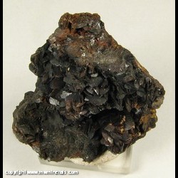 Minerals Specimen: Ferroan Magnesite from Brosso Mine, Calea, Lessolo, Canavese District, Torino Province, Piedmont, Italy