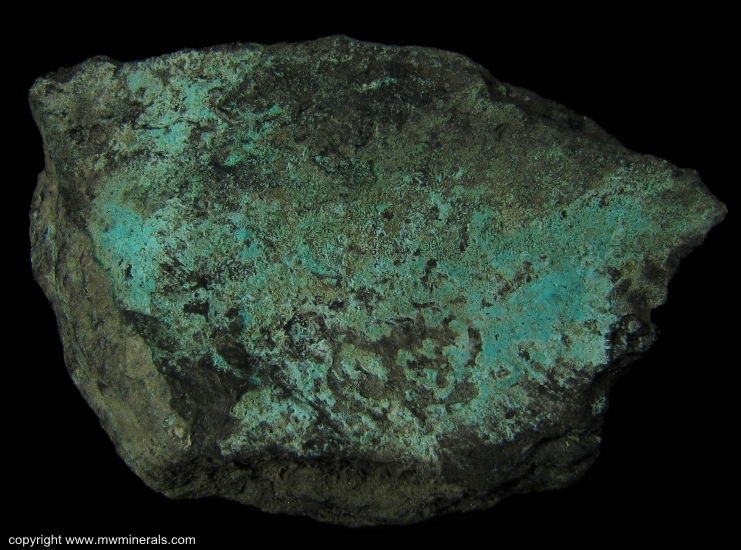 Mineral Specimen: Richelsdorfite from Wechselschacht, Bauhaus, Richelsdorf District, North Hesse, Hesse, Germany