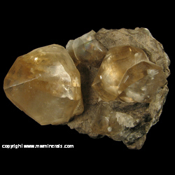 Mineral Specimen: Calcite Twins from Berry Materials Corp. Quarry, North Vernon, Jennings Co., Indiana Mineral Specimen: Calcite Twins from Berry Materials Corp. Quarry, North Vernon, Jennings Co., Indiana