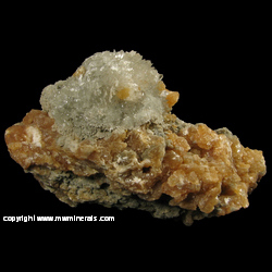 Minerals Specimen: Colemanite, Calcite from Boron, Kern Co., California Minerals Specimen: Colemanite, Calcite from Boron, Kern Co., California