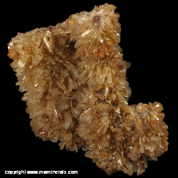 Mineral Specimen: Stalactic Hemimorphite from Mina Ojuela, Mapimi, Durango, Mexico