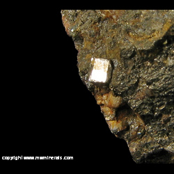 Mineral Specimen: Cobaltite from Marr Mine, Hakansboda, Lindesberg, Vastmanland, Sweden Mineral Specimen: Cobaltite from Marr Mine, Hakansboda, Lindesberg, Vastmanland, Sweden