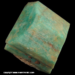 Mineral Specimen: Amazonite, Albite from Jefferson Co., Colorado
