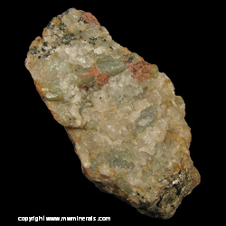 Mineral Specimen: Fahlunite, Cordierite (Iolite), Quartz, K-Feldspar, Muscovite from Kragero, Telemark, Norway Mineral Specimen: Fahlunite, Cordierite (Iolite), Quartz, K-Feldspar, Muscovite from Kragero, Telemark, Norway