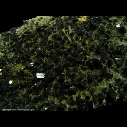Minerals Specimen: Diopside, Epidote from Ciamo Alpl, Val di Fassa, Trento,  Italy