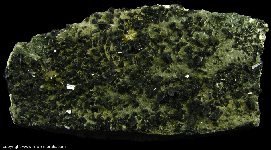 Mineral Specimen: Diopside, Epidote from Ciamo Alpl, Val di Fassa, Trento,  Italy