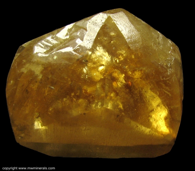 Mineral Specimen: Calcite Twin from North Vernon, Jennings County, Indiana