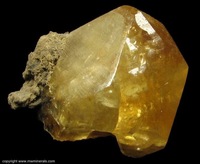 Mineral Specimen: Calcite Twin from North Vernon, Jennings County, Indiana
