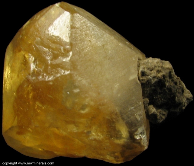Mineral Specimen: Calcite Twin from North Vernon, Jennings County, Indiana