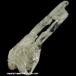 Mineral Specimen: Faden Quartz from Wana, South Waziristan, Federally Administered Tribal Areas (FATA), Pakistan Mineral Specimen: Faden Quartz from Wana, South Waziristan, Federally Administered Tribal Areas (FATA), Pakistan