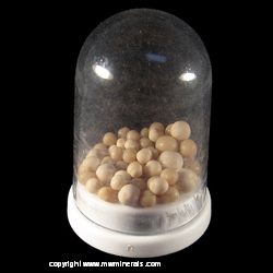 Mineral Specimen: Aragonite variety: Cave Pearls from Schwabische Alb, Baden-Wurttemberg, Germany Mineral Specimen: Aragonite variety: Cave Pearls from Schwabische Alb, Baden-Wurttemberg, Germany