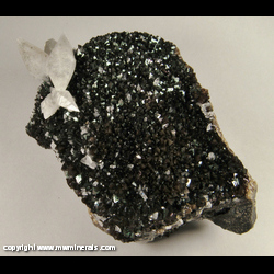 Mineral Specimen: Two Generations Calcite from Knoxville, Marion Co., Iowa Mineral Specimen: Two Generations Calcite from Knoxville, Marion Co., Iowa