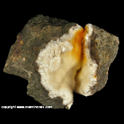Mineral Specimen: Natrolite, Gmelinite from Cairns Bay, Flinders area, Victoria, Australia Mineral Specimen: Natrolite, Gmelinite from Cairns Bay, Flinders area, Victoria, Australia